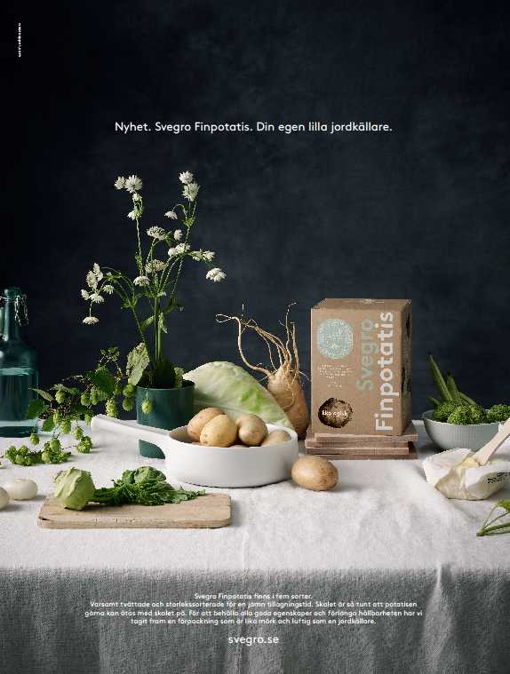 Ny, het potatis från Svegro – finpotatis